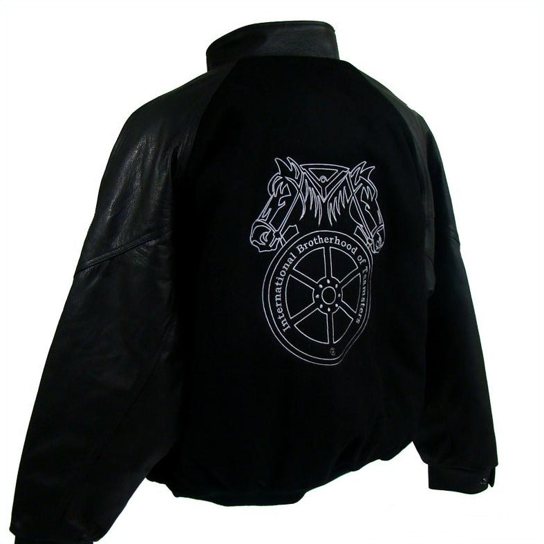 ジャケット・アウター 20th LEATHER X MELTON COMBINATION JACKET Teamster Melton/Leather Jacket – TeamsterWear